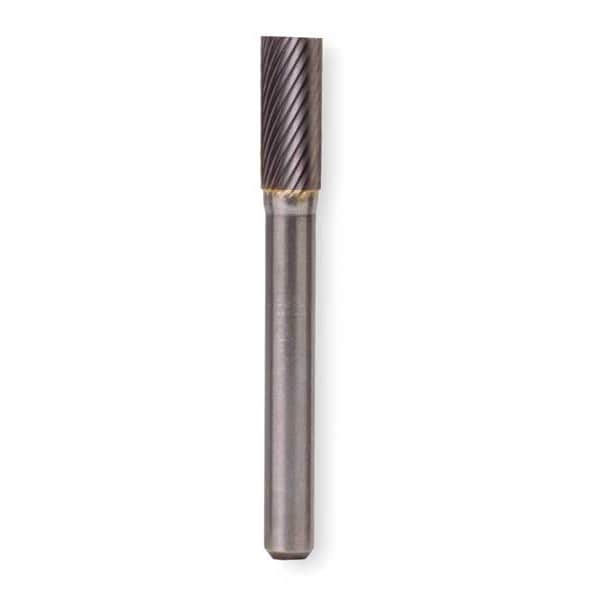 Carbide Bur, Cylindrical, 3/8, SGL Cut