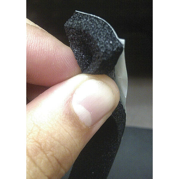 Foam Seal, 10 ft., 3/4 in. W, Black, Rubber