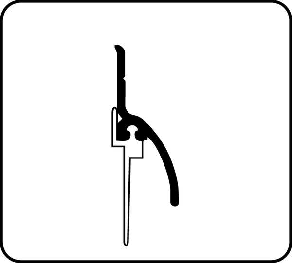 Door Sweep, 3 Ft L