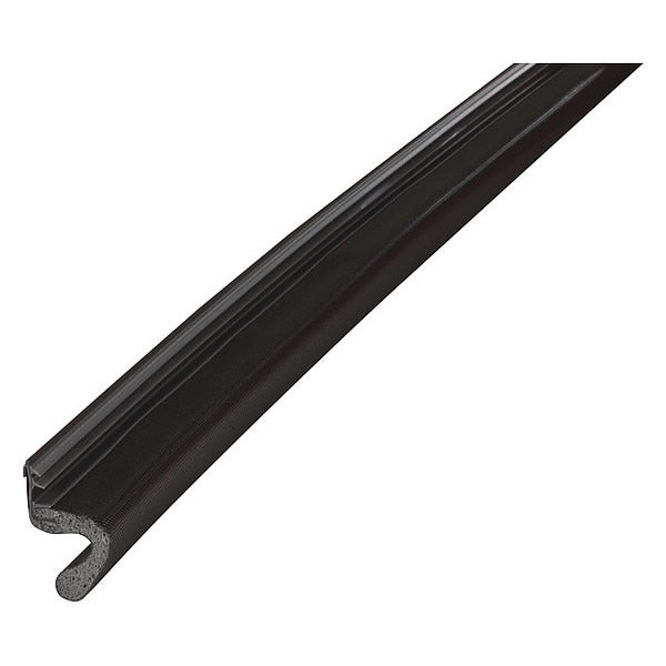 Door Frame Weatherstip, Brown, 7 Ft L