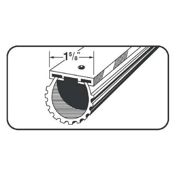 Garage Door Bottom, Replacement, L 108