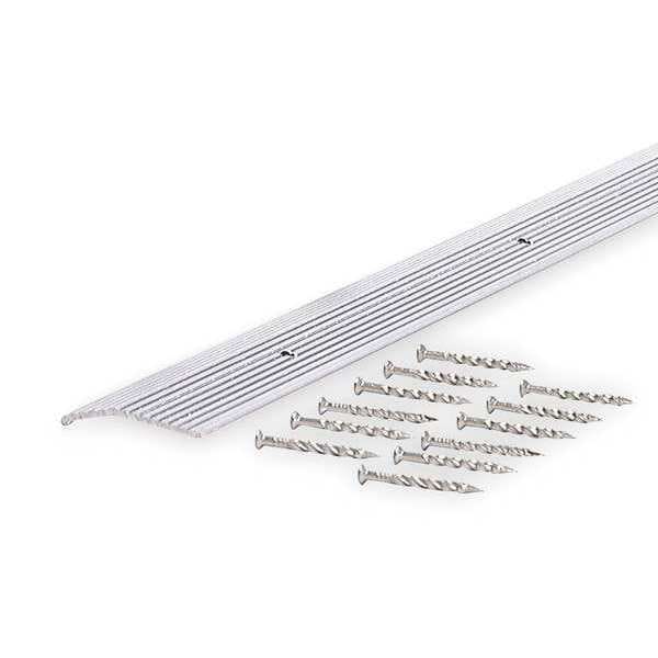 Seam Binder, 1-3/8 x 72 In, Fluted, Silver