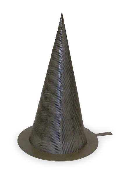 Temporary Strainer, Cone Style, 2 In, SS