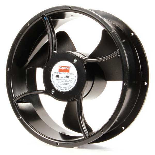 Standard Round Axial Fan, Round, 115V AC, 1 Phase, 800/870 cfm, 10