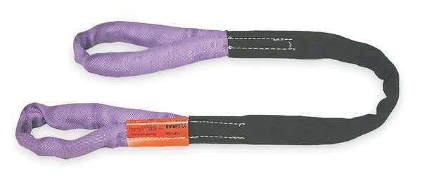 Round Sling, Eye and Eye, 4 ft., 2600 lb.