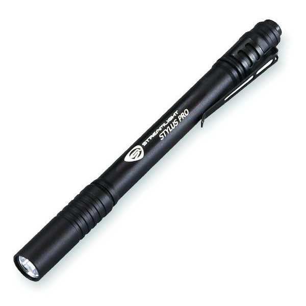 STYLUS PRO STREAMLIGHT LED 100 Lumens Industrial Black Penlight