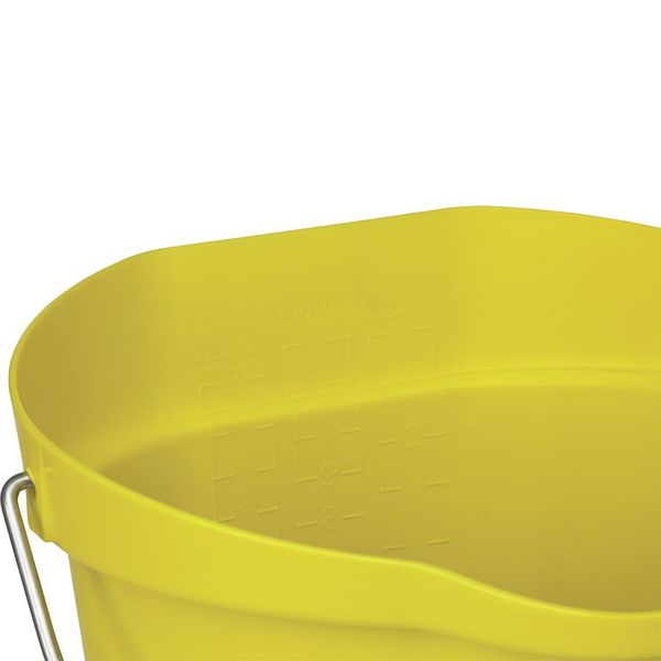 3 gal. Round Hygienic Bucket, 12-3/4