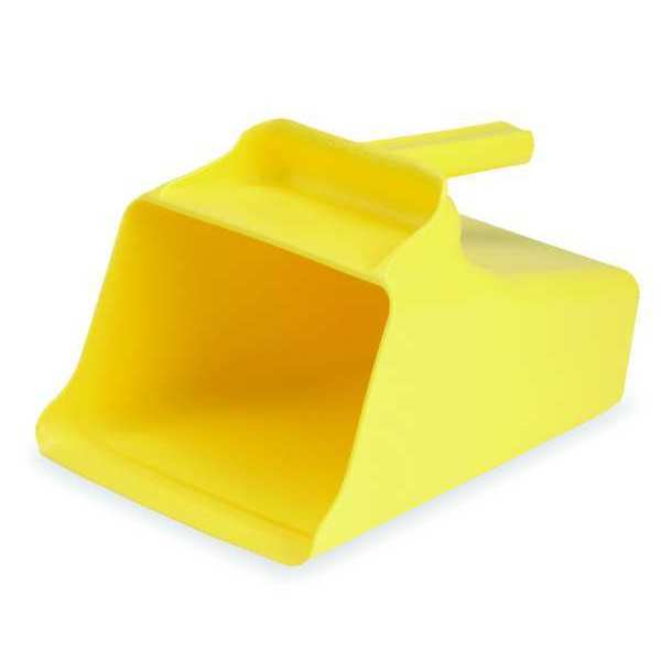 Mega Hand Scoop, Poly, 128 Oz, Yellow