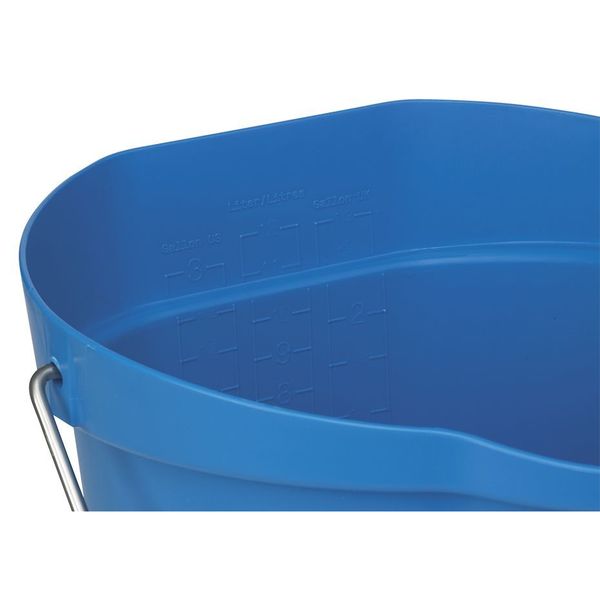 3 gal. Round Hygienic Bucket, 12-3/4