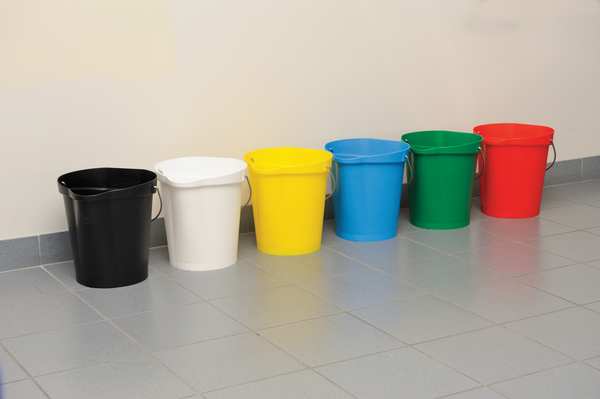 3 gal. Round Hygienic Bucket, 12-3/4