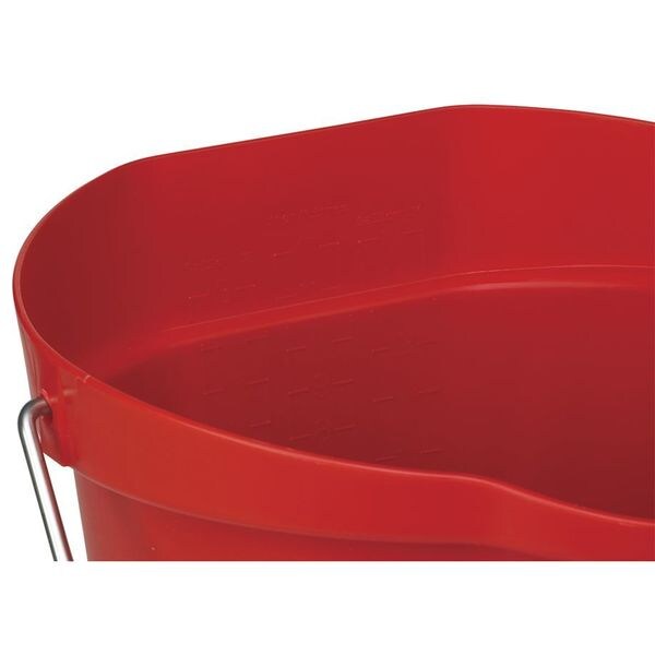 3 gal. Round Hygienic Bucket, 12-3/4