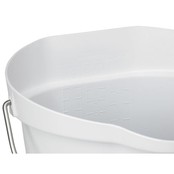 3 gal. Round Hygienic Bucket, 12-3/4