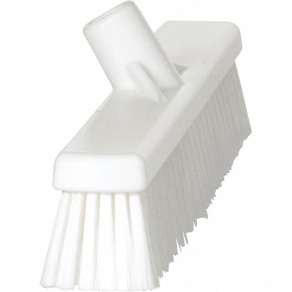 16 in Sweep Face Broom Head, Medium, Synthetic, White