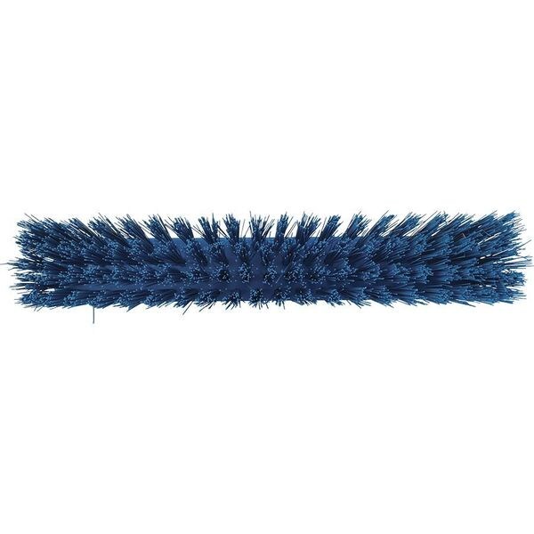 2 1/2 x 19 in Sweep Face Broom Head, Stiff, Synthetic, Blue