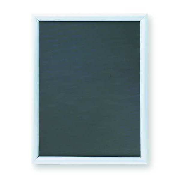 Encl Sign Holder, Wall, 8-1/2x11, Alum/PVC