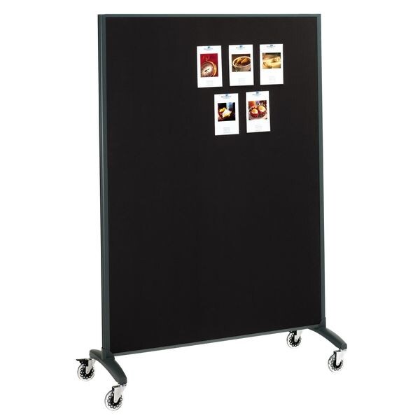 Divider Panel, Dry-Erase/Fabric, 72x48 In