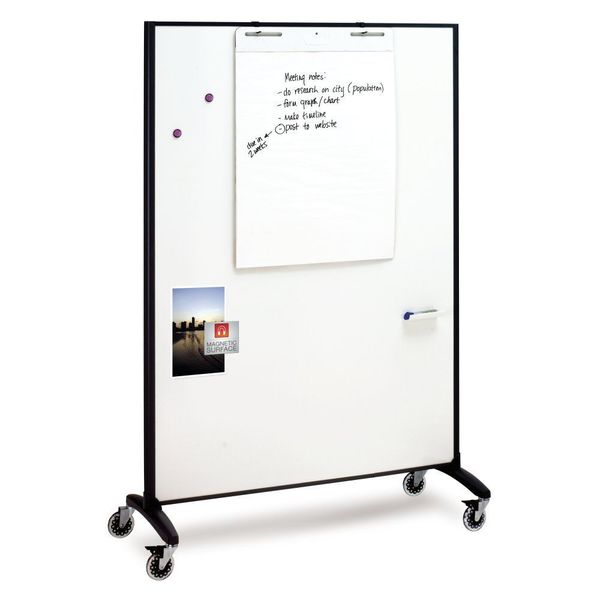 Divider Panel, Dry-Erase/Fabric, 72x36 In