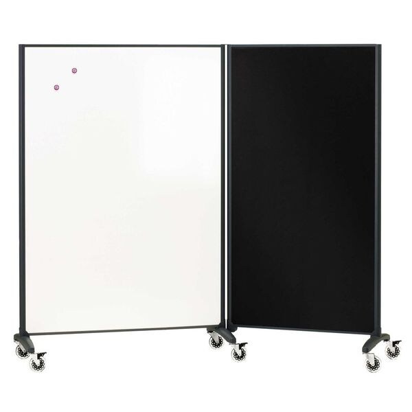 Divider Panel, Dry-Erase/Fabric, 72x48 In
