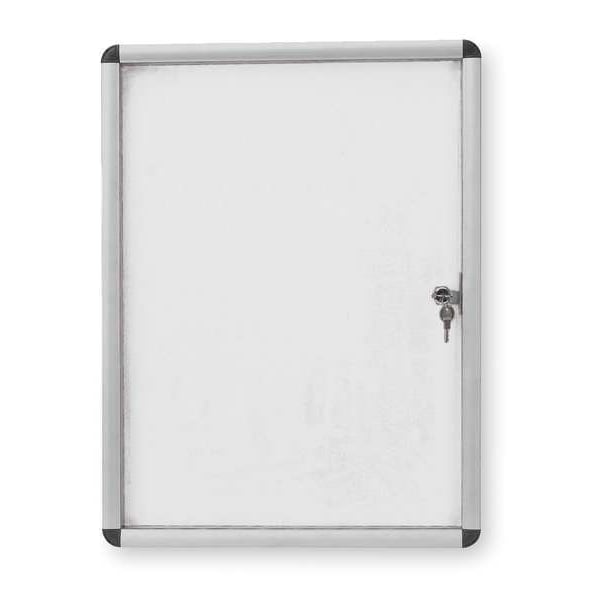 Enclosed Magnetic Bulletin Board 37-1/2