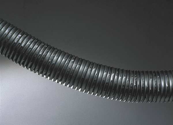 Ducting Hose, 1-1/4 In. x 25 ft. L, Rubber