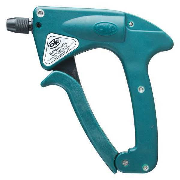Wire Wrap Tool, Green, 18-32 AWG, Manual