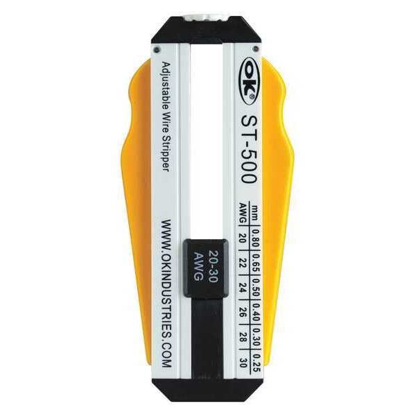 4 in Adjustable Wire Stripper 20 to 30 AWG