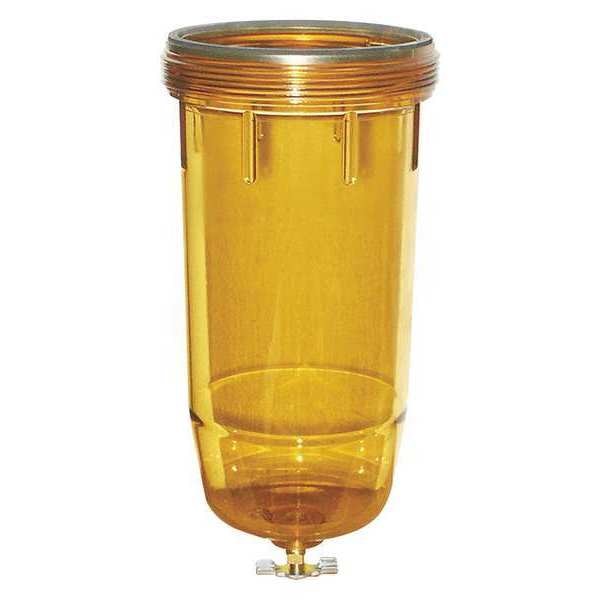 Transparent Amber Bowl