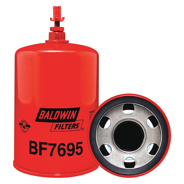 Fuel Filter, 7-3/16 x 3-11/16 x 7-3/16 In
