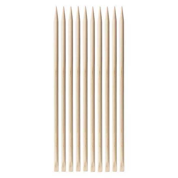 Orange Sticks, Pointed/Flat, PK10