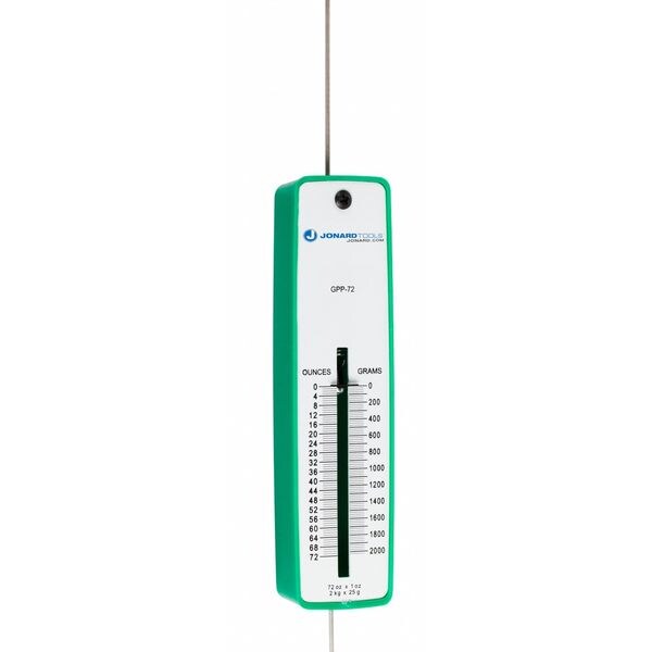 Push Pull Force Gauge, 0 to 72 Oz