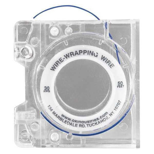 30 AWG Wire Wrapping Wire with Dispenser 50 ft. BL