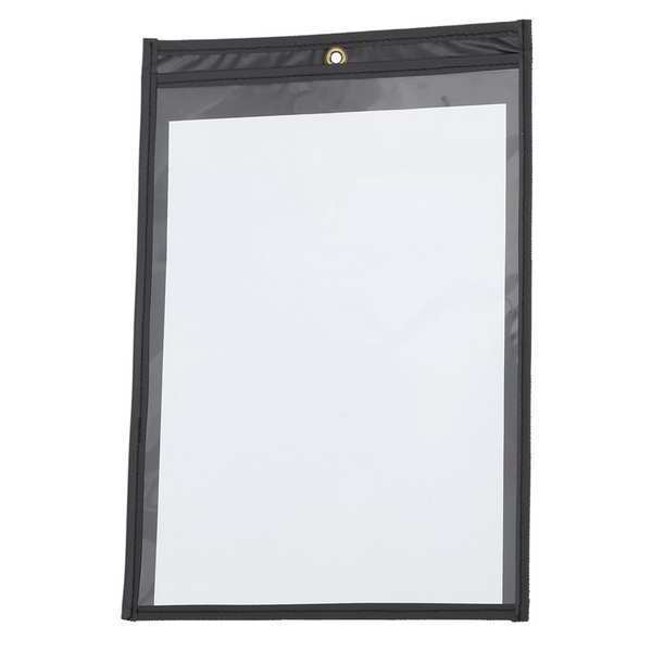 Shop Ticket Holder, Vinyl, 8 1/2 In W, PK25