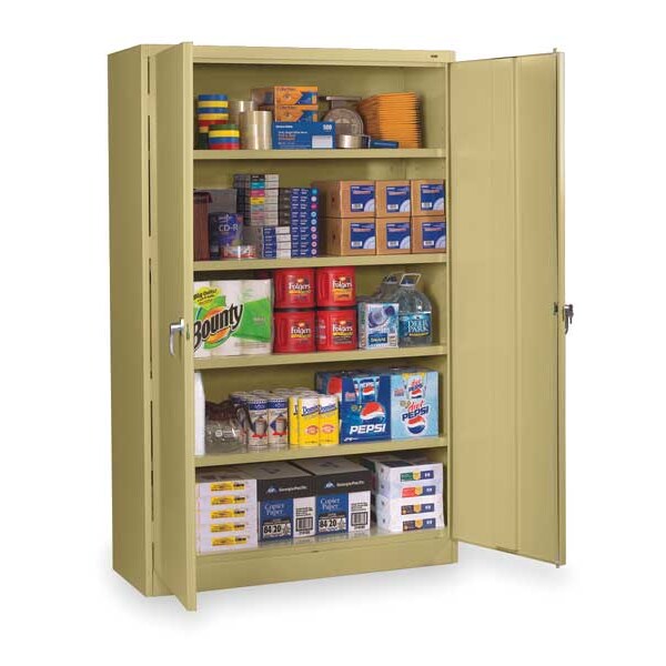 20 ga. ga. Steel Storage Cabinet, 48 in W, 78 in H