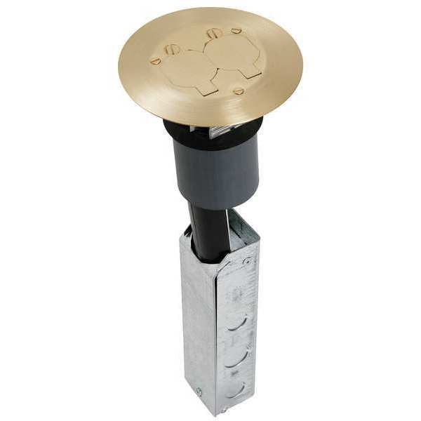Poke Through, Steel, Round, 5-3/4 in.