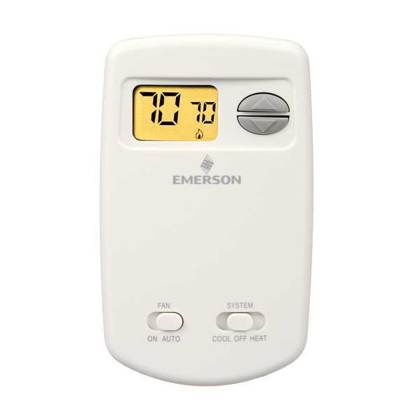 Thermostat, 1 H 1 C, Battery, 24VAC