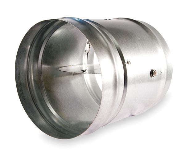 Round Fire Damper, 165 Deg F, 13-5/8 In. D