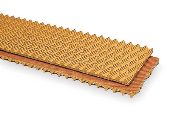 Conveyor Belt, Tan Rubber, 100 Ft x 24 In