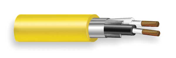 16 AWG 2 Conductor Portable Cord 300V 250 ft. YL