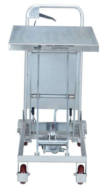 Scissor Lift Table, 400 lb. Cap, 17-5/8