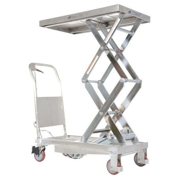 Scissor Lift Table, 800 lb. Cap, 20
