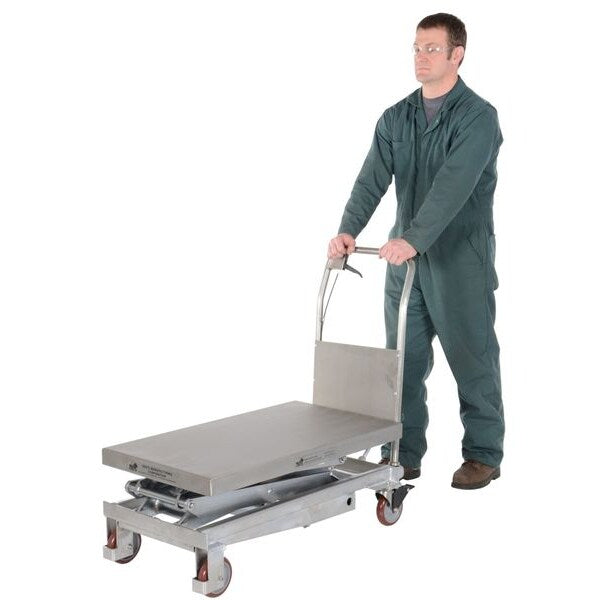 Scissor Lift Table, 800 lb. Cap, 20
