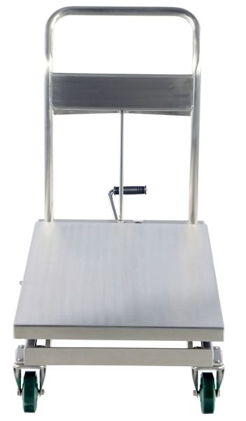 Scissor Lift Table, 550 lb. Cap, 19-1/2