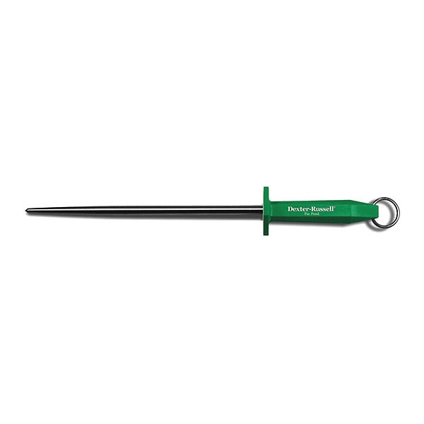 Sharpening Steel, SS, Course, 10 In, Green