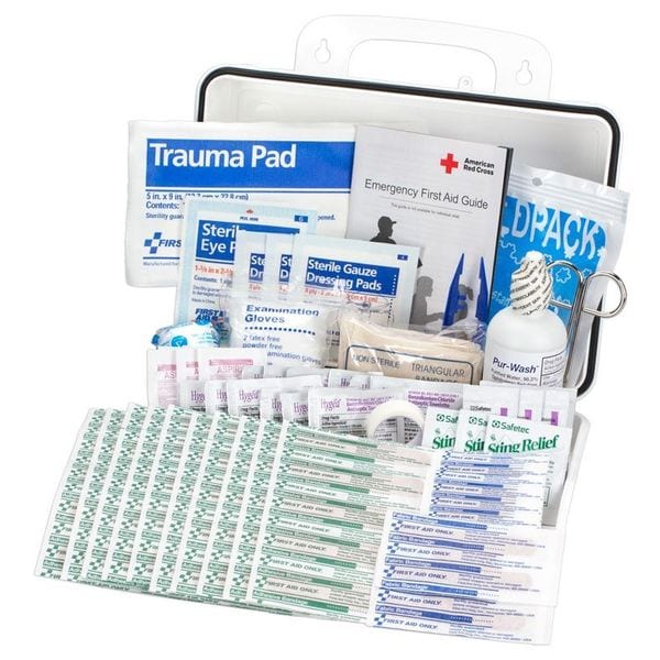 Bulk First Aid kit, Plastic, 25 Person