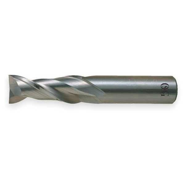 End Mill, Carbide, 1/2, 2 FL, Corner Radius