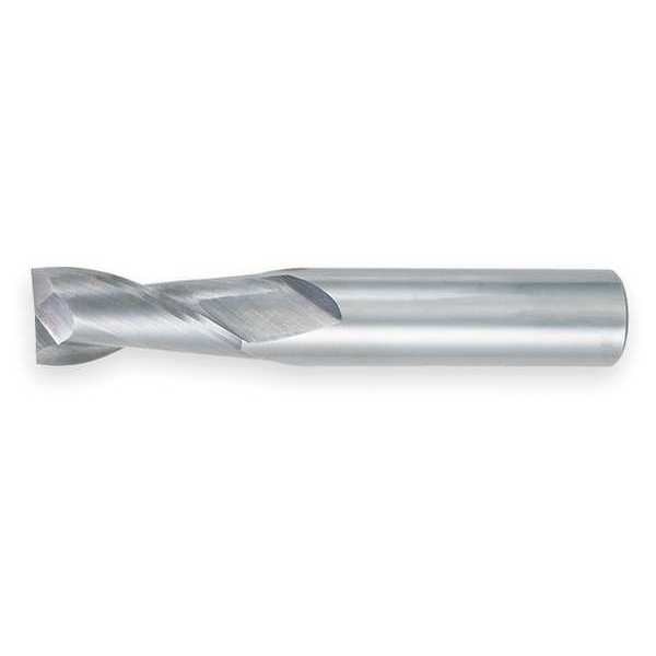 End Mill, Carbide, 5/64, 2 FL, SGL Sq End, CC