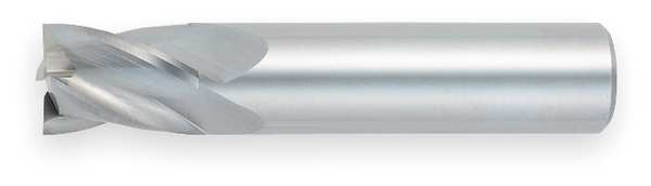 End Mill, Carbide, TiAlN, 1/2, 4 FL, Sq End