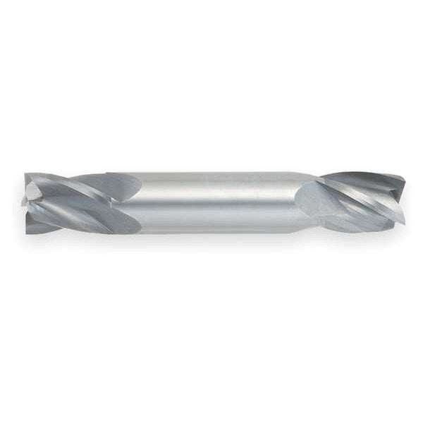 End Mill, Stub, Carbide, 1/8, 4 FL, Sq End