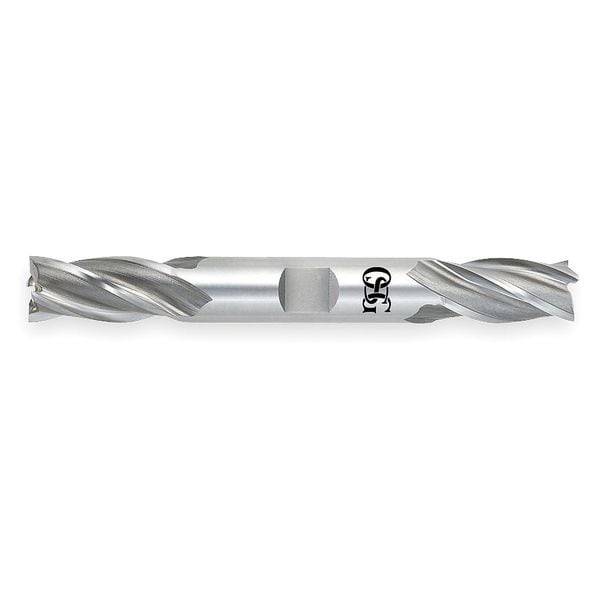 End Mill, Cobalt, 5/8, 4 FL, dbl Sq End, CC