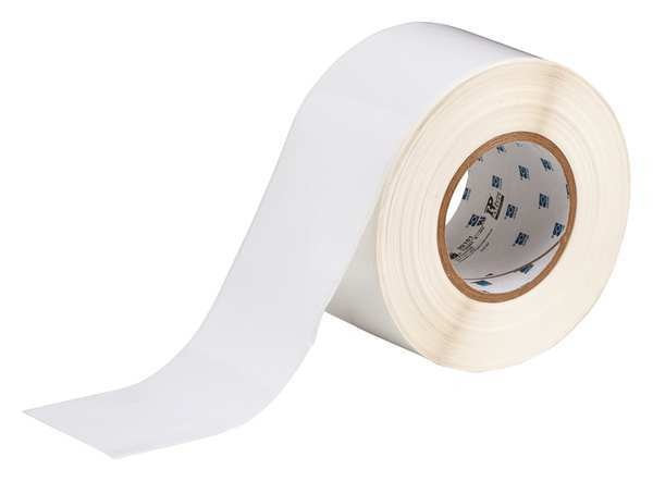 Label Tape Cartridge, White, Labels/Roll: Continuous